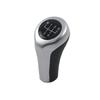 Silver 5/6 Speed Car Gear Shift Knob For BMW 1 3 5 6 Series E30 E32 E34 E36 E38 E39 E46 E53 E60 E63 E83 E84 E90 E91