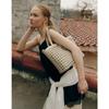 Daks Ivory Mesh Twisted Detail Point Tote Bag Dcba6e189iv