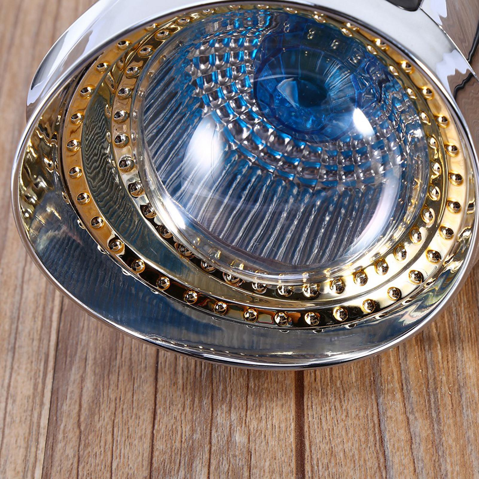 12V Motorcycle Plated Spot Light Hdlight Car Lamp Accessory