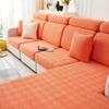 New Jacquard Sofa Covers Soft Elastic Sofa Seat Cover For Living Room Chaise Lounge L-Shaped Sofa Slipcover Solid Color Home
