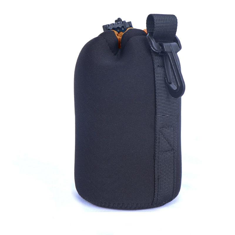 Camera Lens Pouch Bag Neoprene Waterproof Soft Video Camera Lens Pouch Bag Case For Canon Sony for Most Digital SLR Camera