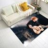 Sheeran Customized Name Floor Rug Office Rug Perfect for Balcony Foyer Entryway Playrooms Antislip Carpet Office home decor Spiritual Gift