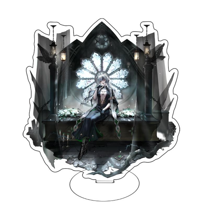 15cm Spiel Anime Path to Nowhere Acryl Aufsteller Figur Doppelseitig Desktop Stehend Action Modell Platte Spielzeug