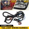 Left Taillight Wiring Socket Harness For 2016- Silverado Chevy 2500HD 3500HD