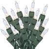 UL588 US Standard Outdoor Waterproof 100-Light Christmas String with Clear Tungsten Filament