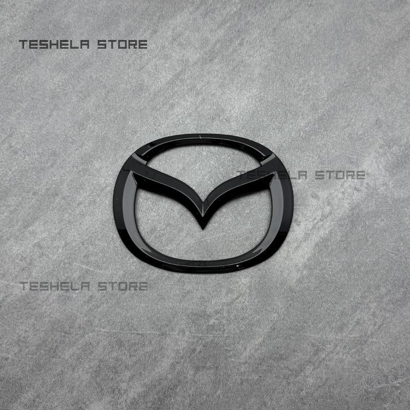 AAEU1 For MAZDA CX-30 2020 2021 2022 2023 2024 Year Front Logo Emblem Letters Badge Car Rear Trunk Sticker Gloss Black Accessories