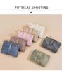 Portefeuille Mini Chic pour Femme - Porte-cartes Élégant pour Étudiants