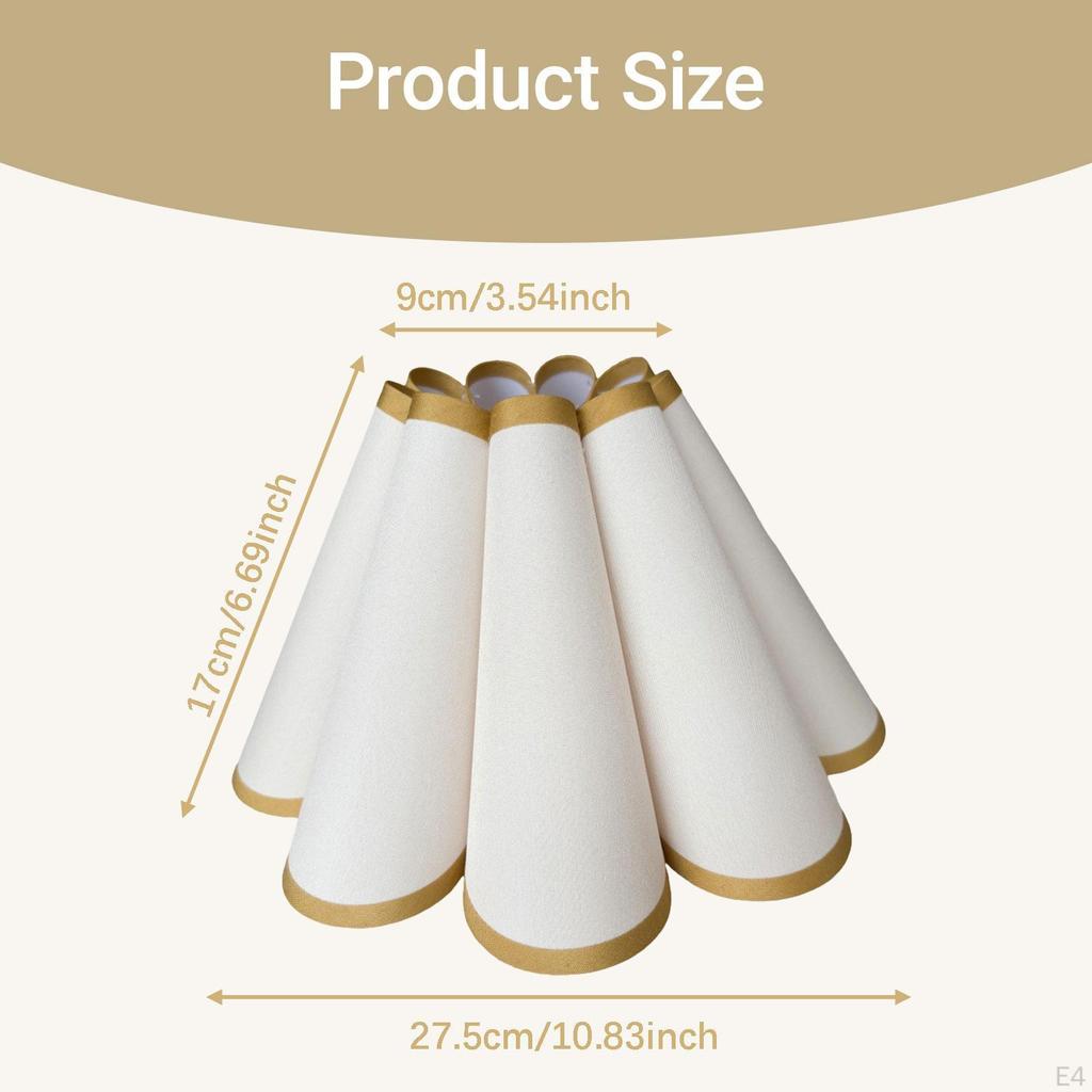 Petal Lamp Shade Cloth Lampshade,Decorative Accessories,Replacement,Fashion,Modern Creative Desk