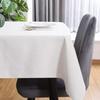 WAITER TREE Tablecloth, Table Cover, Solid Color, Waterproof, Matte, Dining Table Cover, Rectangular Table, Beige 3, 145x300cm