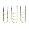 Reusable Boat Rope Ladder 3/4/5 Step Boat Folding Ladder  Canoeing Use