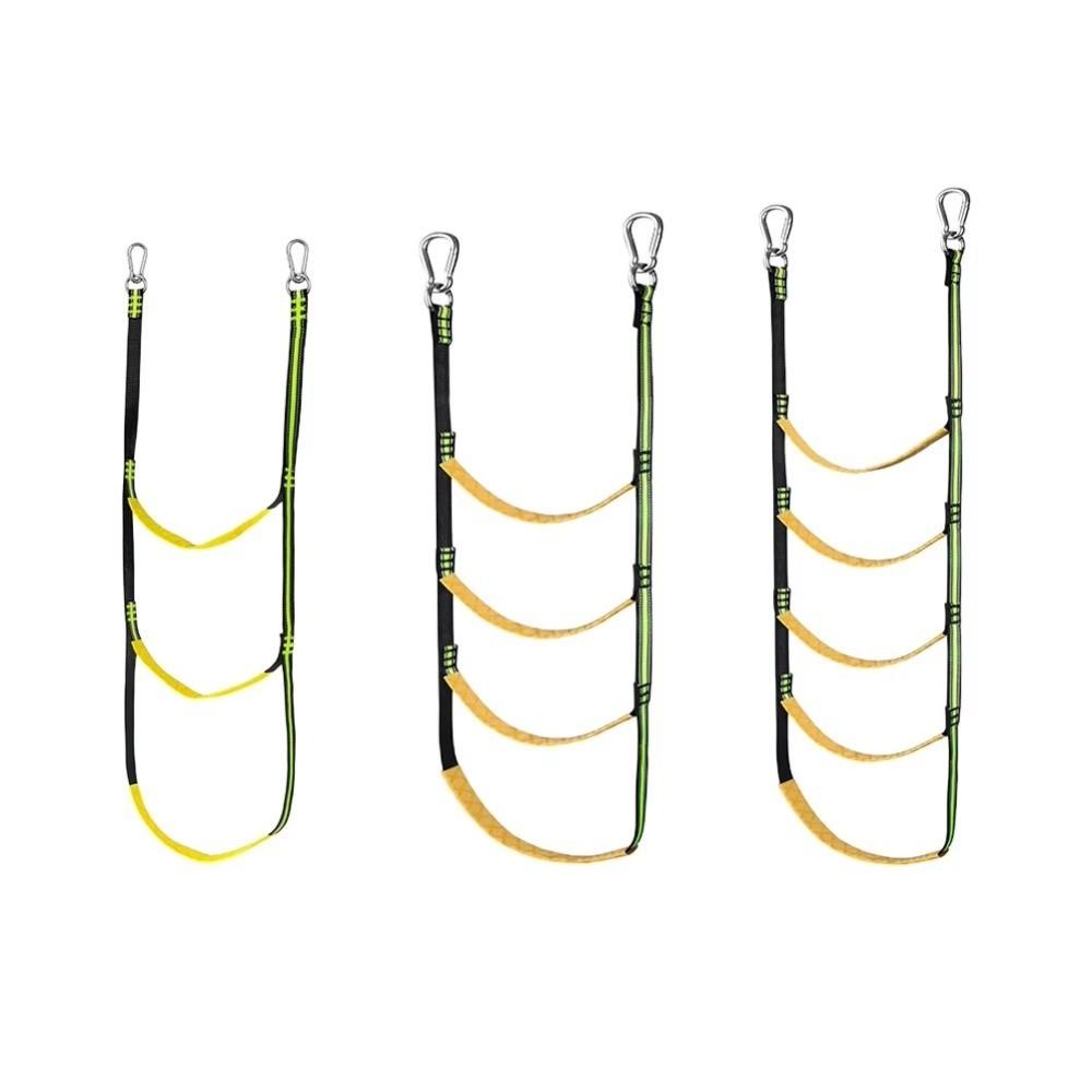 Reusable Boat Rope Ladder 3/4/5 Step Boat Folding Ladder Canoeing Use