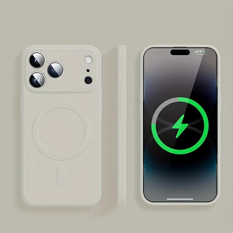 Originale Flüssigsilikon-Handyhülle Für iPhone 17 16 15 14 13 12 Pro Max Plus Für Magsafe Magnetische Hülle Für iPhone17 16 Pro Max