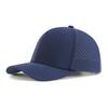 VOBOOM Men Quick Dry Baseball Cap Laser Cut Mesh Ball Curved Brim Snapback Hat Outdoor Running Travel Black Hat
