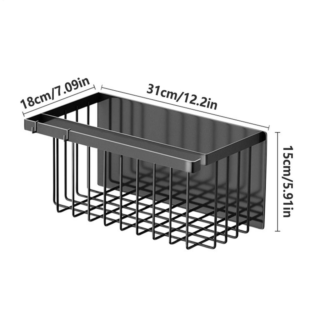 Magnetic Basket for Fridge Refrigerator Side Storage Organizer Laundry Room Dryer Ball Holder for Home Apartment Kitchen Laundry