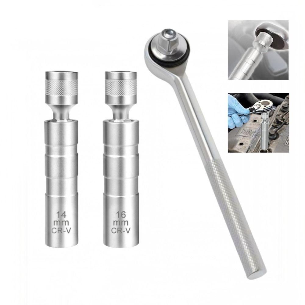 Magnetic Design Universal Joint 14mm 16mm Set Magnetic Socket Thin Wall Socket Replacement Kit