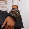European & American Geometric Rivet Star Bracelet: Luxurious, Fashionable, Versatile, and Exaggerated Jewelry for Women.