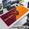 Custom Name Text Mouse Pad AS Roma FC Personalized Desk Pad For Work And Gaming