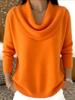 In-Stock 2025 Sequin Shiny Loose Knit Sweater for Autumn/Winter