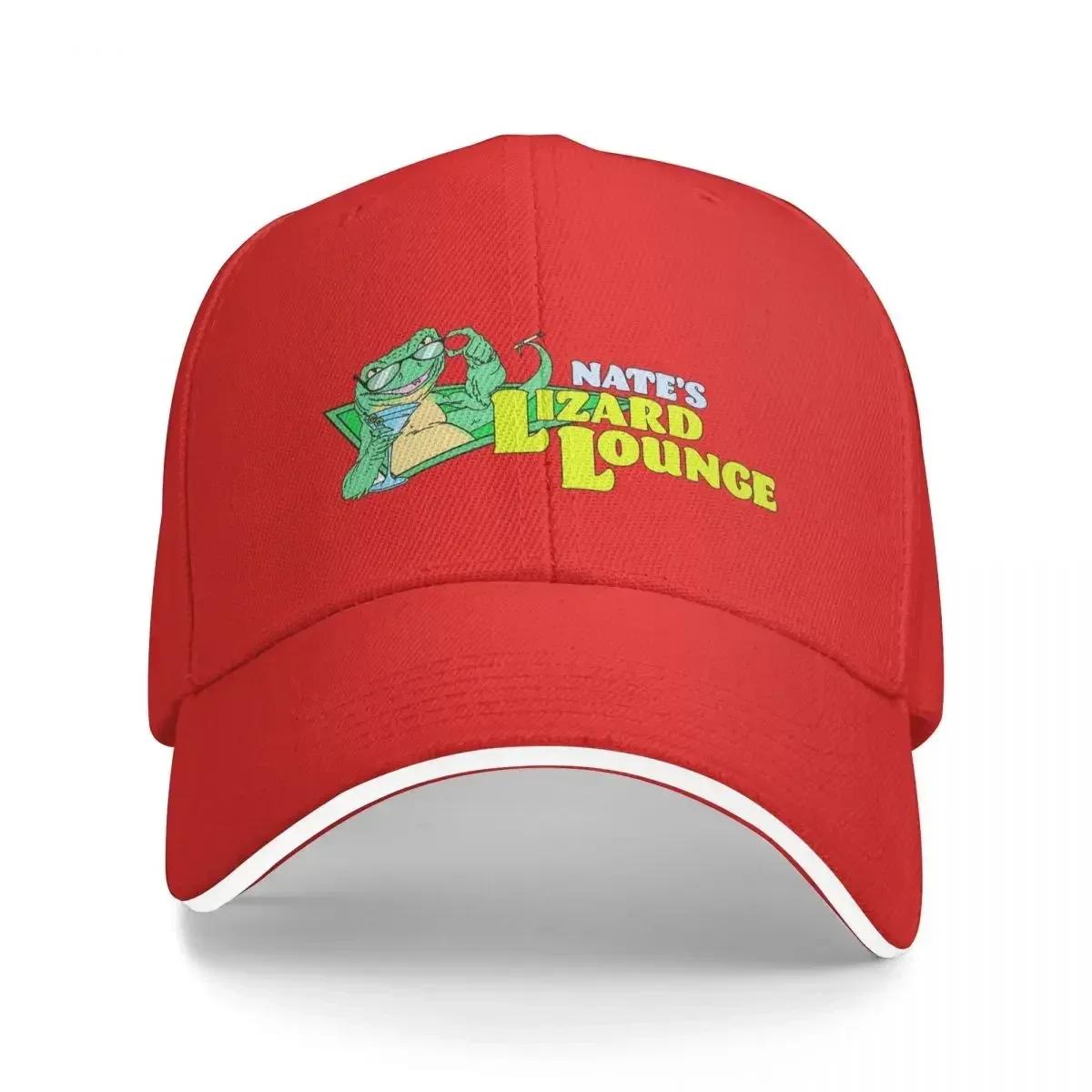 Nates Lizard Lounge The Rehearsal Logo Cap Fashion Casual Baseball Caps Adjustable Hat Hip Hop Summer Unisex Baseball Hats One Size