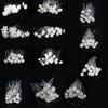 Tiara Hair Accessories Wedding Hairpins U-shaped Pearl Pin Rhinestone Hair Clip Bridal Hair Jewelry