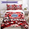 Bayern Munich Bedding Set Breathable Duvet Cover with Pillowcases Decorative Bed Linen for Bedroom Home Decoration Birthday Gift