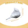 12 Artificial Birds for Decoration, Realistic Bird Models Floral Arrangements And Patio