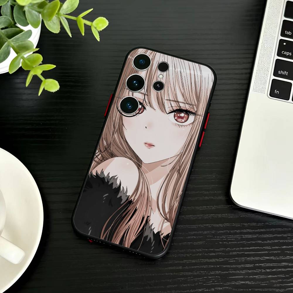 H-Darling Marin Kitagawa Bunte Silberne Handyhülle Für Samsung S26,S25,S24,S23,S22,S30,S21,Ultra,Plus,FE 5G Schwarze Weiche Hülle