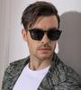 [GETON] Photochromic Polarized Sunglasses for Men, Color-Changing Lenses, UV Protection, Lightweight TR Material, Asian Fit, Wellington Style,