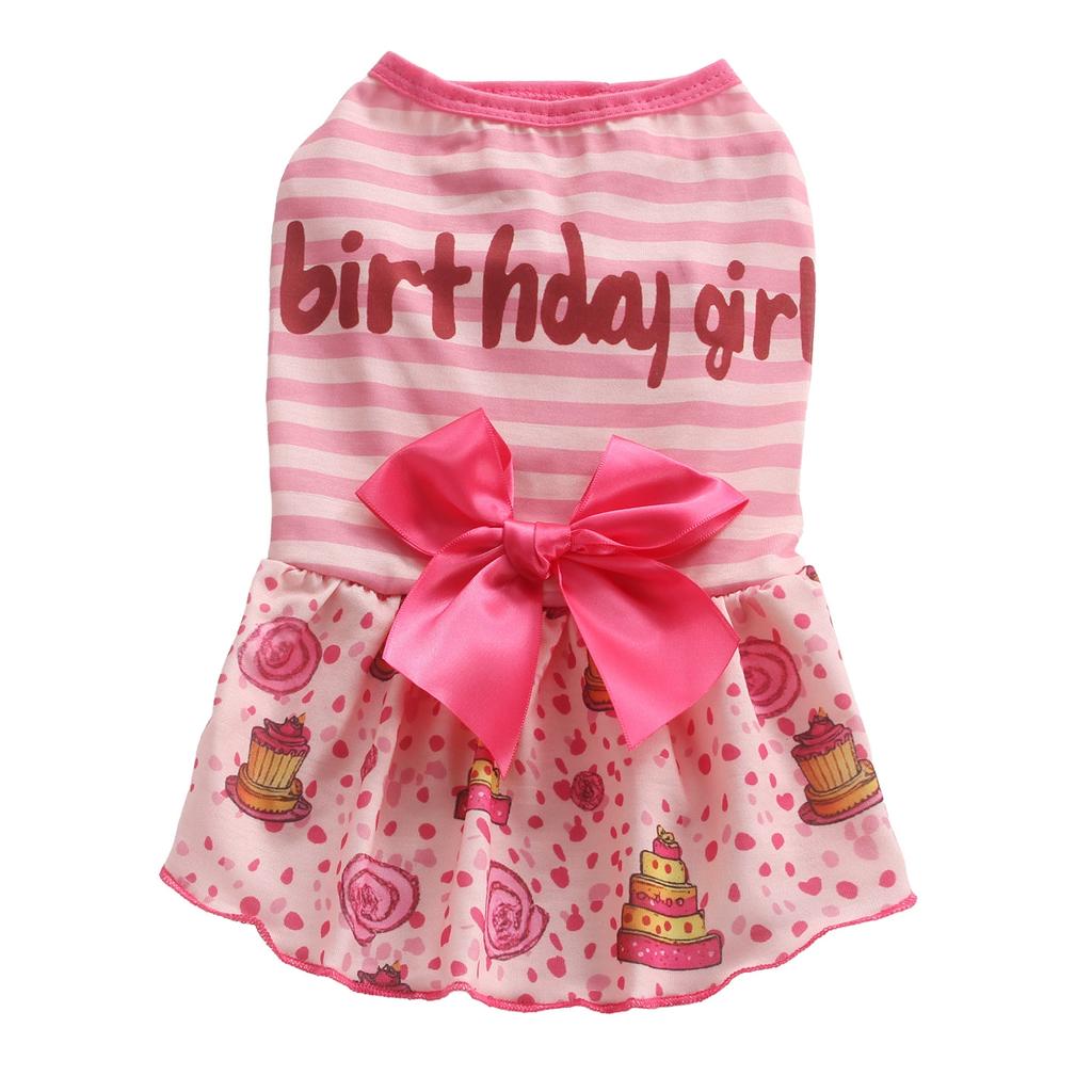 Dog Clothes, New Princess Dress, High Elasticity, Cross-border Foreign Trade, Happy Birthday Skirt in Europe and America, Pet Clothes Batch