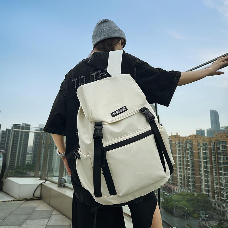 Жіночий рюкзак Чоловічий рюкзак великої місткості для подорожей на відкритому повітрі Нейлоновий студентський шкільний рюкзак