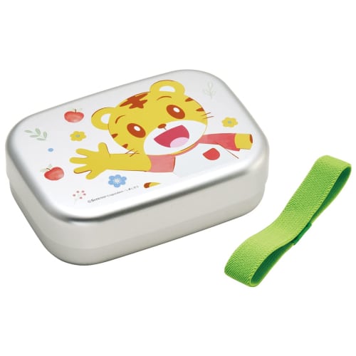Skater Bento Box 370ml Shimajiro 23 Aluminum for Children Made in Japan ALB5NV-A