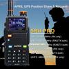 Air Band GPS Walkie Talkie Baofeng 5RH PRO 1.77" Color Screen 7W Multi-Band Vox FM NoAA Weather Alert Frequcy Scan Two Way Radio