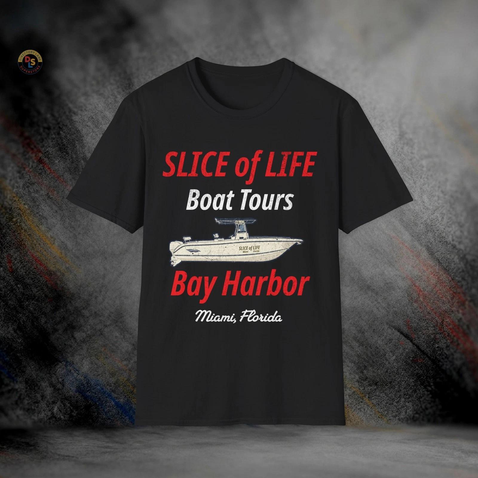 Slice of Life Boat Tours T-Shirt | Softstyle Tee XXXL
