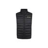 EA7 Letter Quilted Zip-Up Stand Collar Down Vest Men Vest Black 8NPQ01-PN29Z-00208