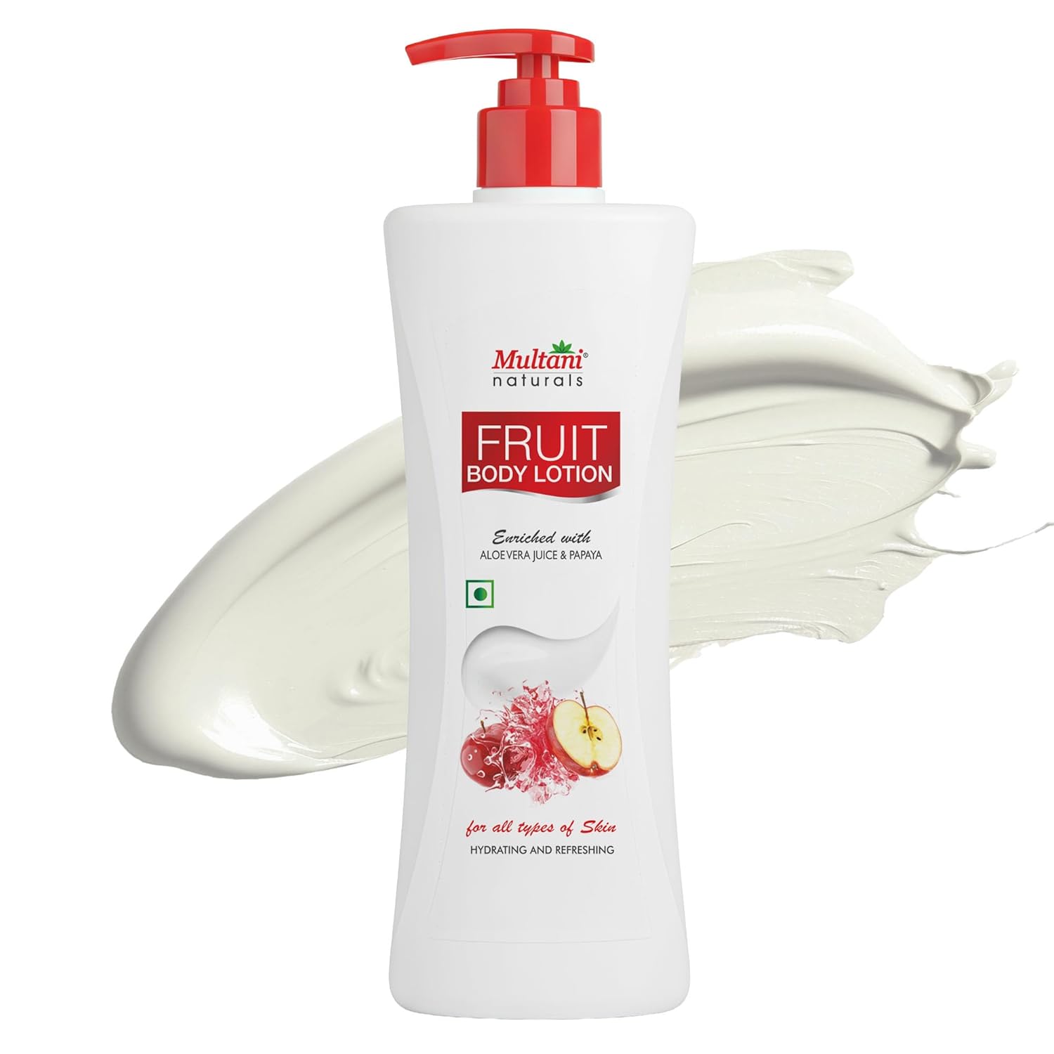 

Multani Naturals Фруктовый лосьон для тела 400 мл Упаковка 1 Увлажняющий лосьон Для сухой кожи Папайя Алоэ Вера Увлажняющий Мужчины Женщины