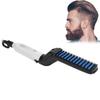 Multi-Functional Electric Hair Comb Brush Fast Heating Mustache Curler Comb Beard Comb  For Men