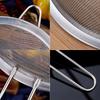 Stainless Steel Ultra Fine Mesh Strainer Sieve for Juice Soya Milk Oil Grid Dumpling Fishing Hotpot Leaky Spoon Household Kitche