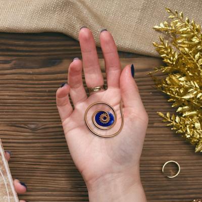 Pierścienie na dłoń Reiki Spiralne Regulowane Przenośne Spiralne Pierścienie na Dłoń Pierścień na Dłoń Reiki do Medytacji Leczenie Energią