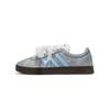 adidas Vl Court Classic Odolné proti oděru Odolné proti oděru Nízké Skateboardové boty Dámské Stříbrné JS3003(Team1326-SBOX)