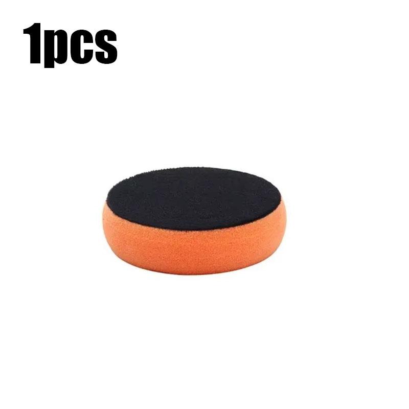 1/2/3/4pcs Car Wax Applicator Pads Set With Red Handle Soft Sponge Applicators Foam Wax Pad For Polishing And Cleaning Cars