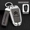 Zinc Alloy Car Key Case Cover Citroen C4 C5 C3 C1 C2 C6 C8 Picasso Berlingo VTS Xsara C-Crosser C-Elysee Jump KeyChain Metal Key