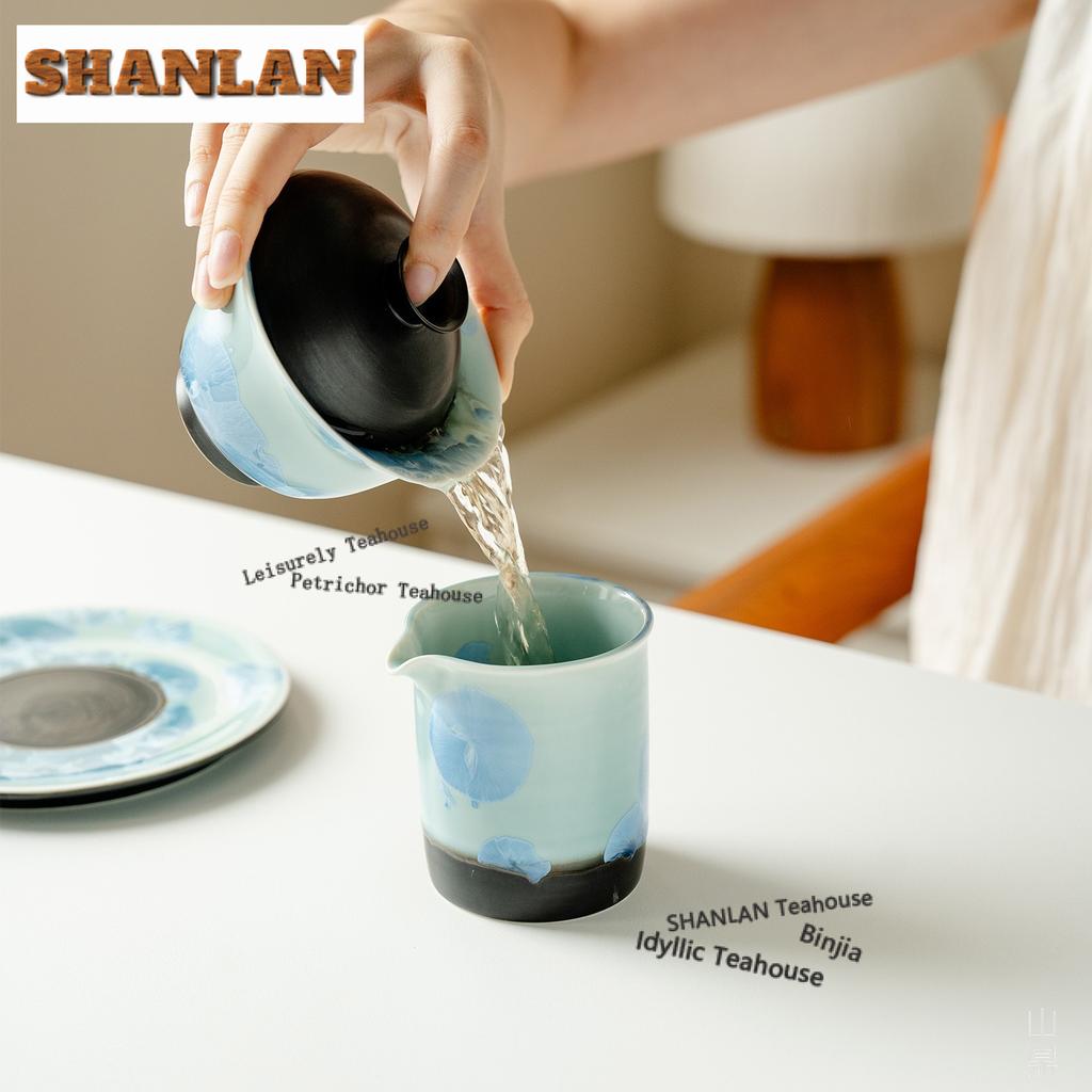 Kiln Fambe Ice Flowers Gaiwan Retro Tea Tureen Household Tea Bowl with Lid Kit Tea Making Cover Bowl Tea Items Accessories Craft