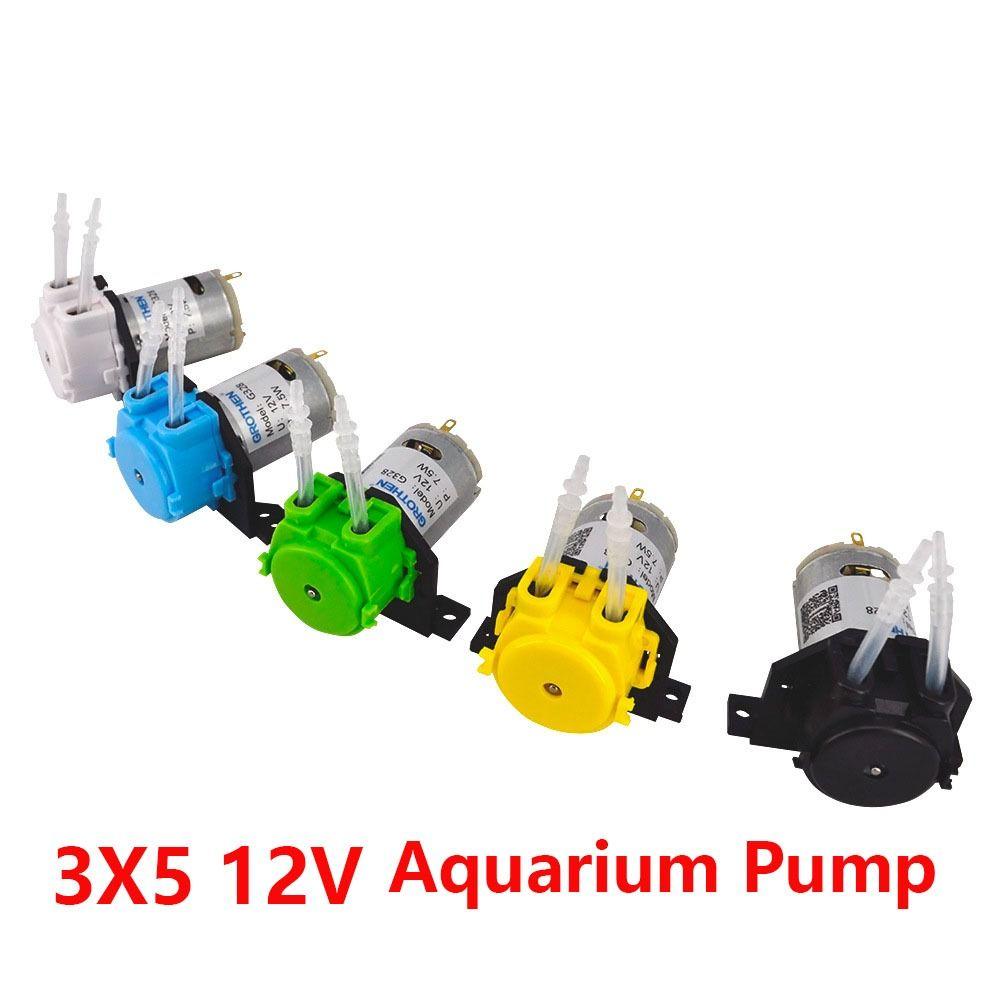 3*5 Size 12V DC Dosing Pump Peristaltic Design 12V/24V Voltage Peristaltic Pump DC Powered DIY Compatible Analytical Water Pump