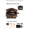 Men's leather casual belt mobile waist bag multifunctional single shoulder crossbody mobile phone bag wear-resistant