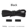New Elastic Laces Sneakers Capsule Lock Boots Shoelaces Without ties Kids Adult No Tie Shoe laces Flat Rubber Shoelace for Shoes