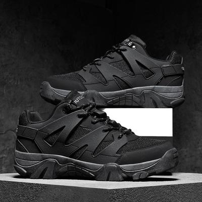 Hiking Shoes Men's Wear-resistant Climbing Non-slip Shoes Hiking Shoes Men's Low-top Large-size Cross-border Outdoor Shoes