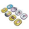 Outdoor Pet Dog Social Identity Stickers in Waterproof Fabric Essential for Dog Lover Belongings Showcases Your Careful