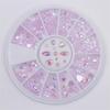 Colorful Water Dropped Elongated Manicure Decor DIY Tips Nail Art Rhinestone Glass Stone