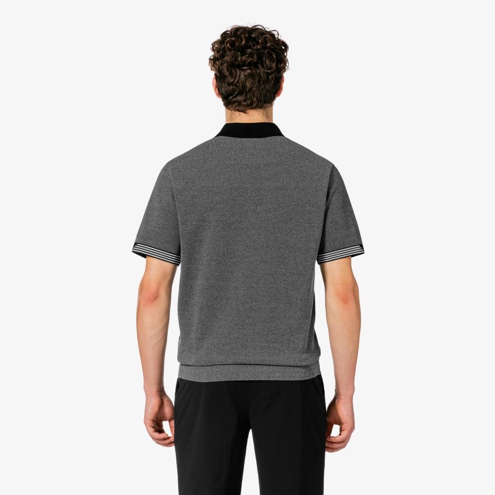 [lacoste] Men's Golf Two-Tone Half-Zip Sweater AH012E-56G031