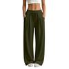 Women's Casual Wide Leg Pants Loose Fit Straight Leg Comfortable Sweatpants for Everyday Wear
